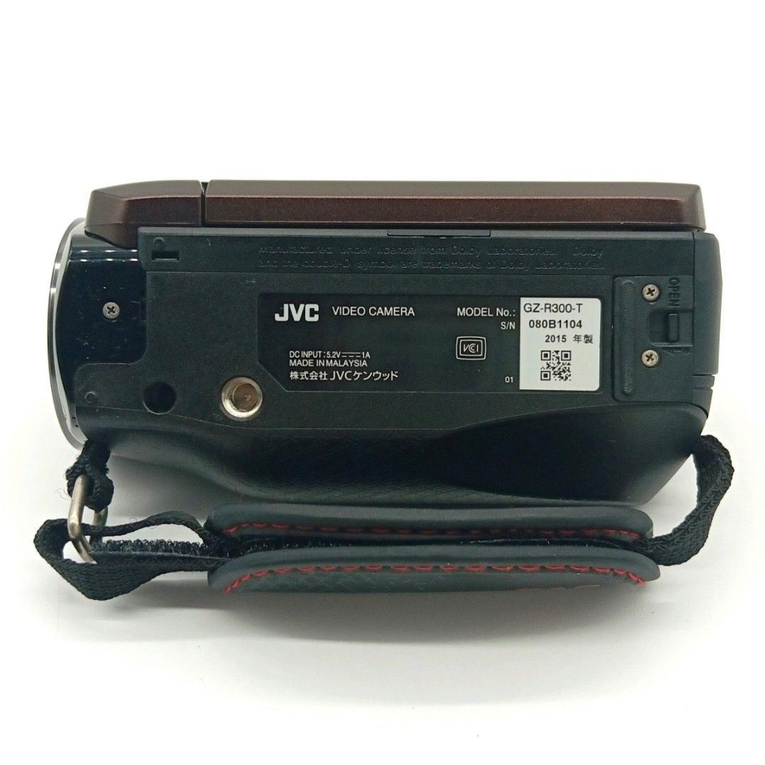 訳あり JVC Victor GZ-R300-T 防水 ビデオカメラ エブリオ