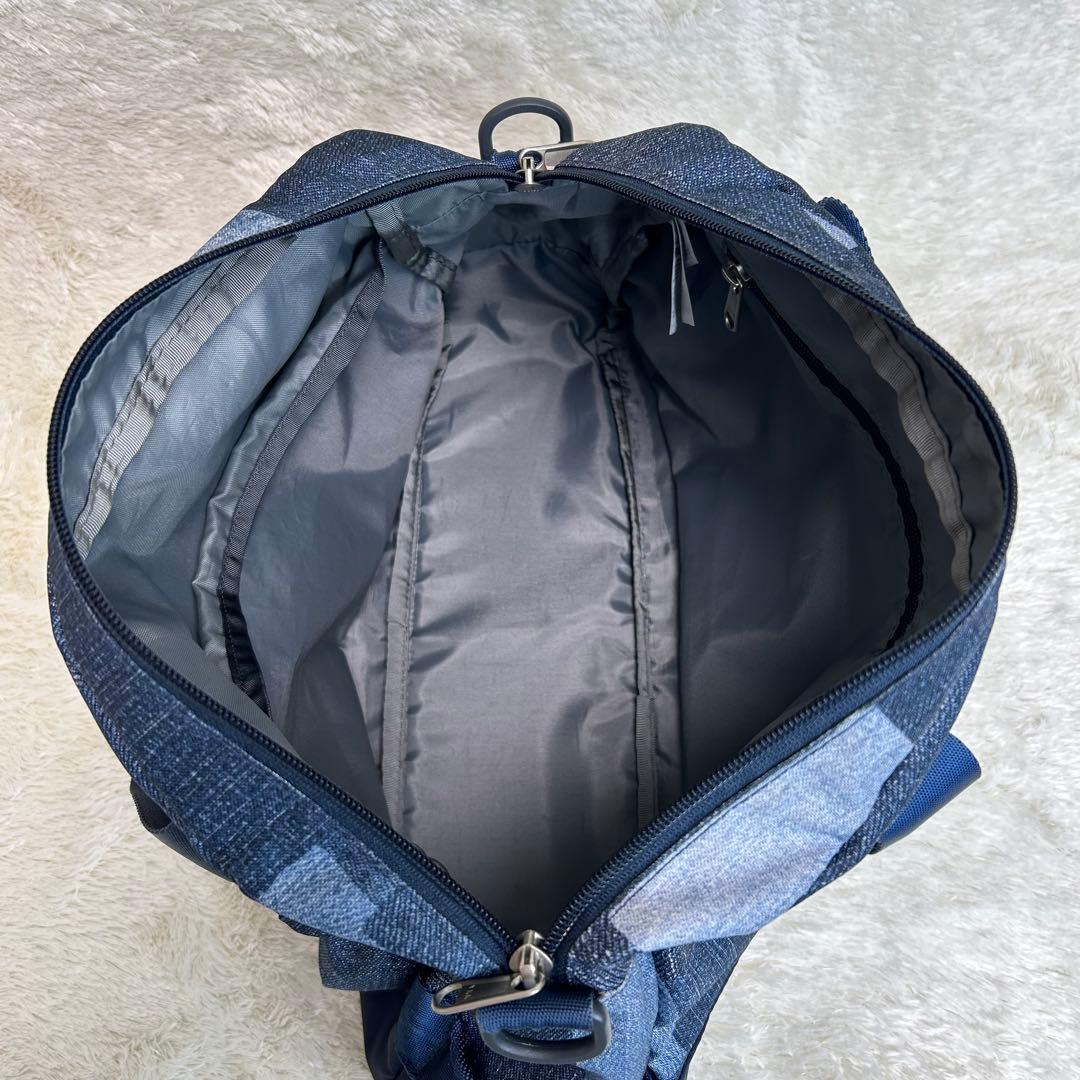 THE NORTH FACE ノースフェイス ボストンバック　デニム柄　ナイロン