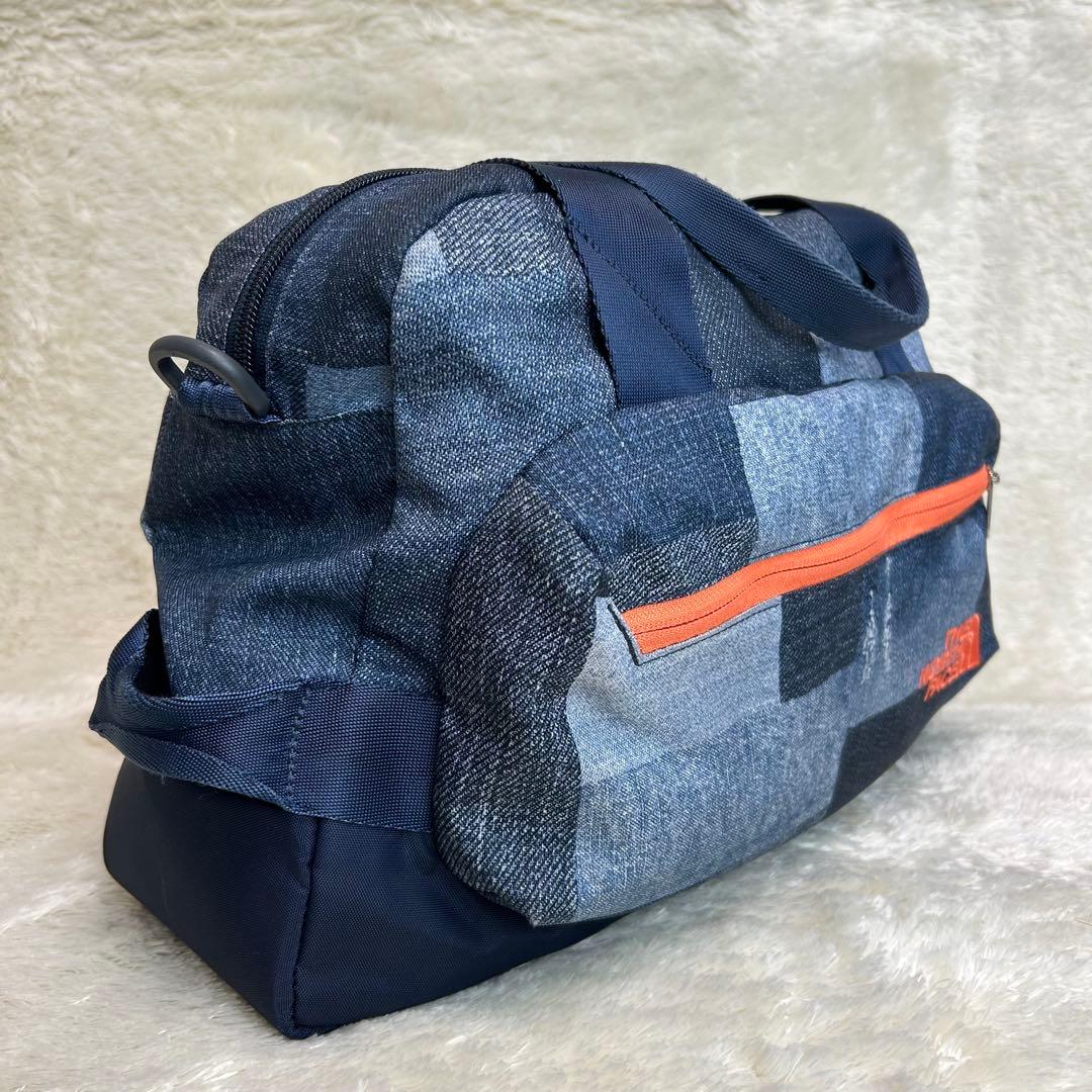 THE NORTH FACE ノースフェイス ボストンバック　デニム柄　ナイロン
