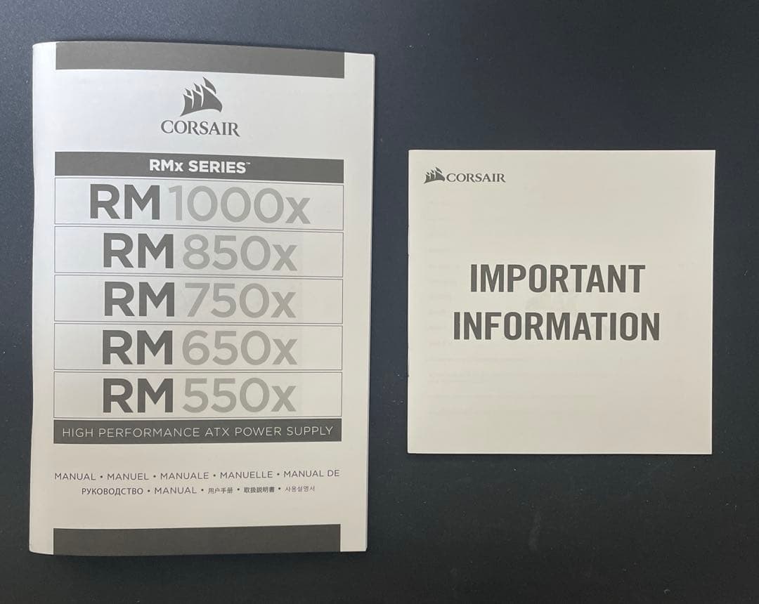 電源ユニット CORSAIR RM750x