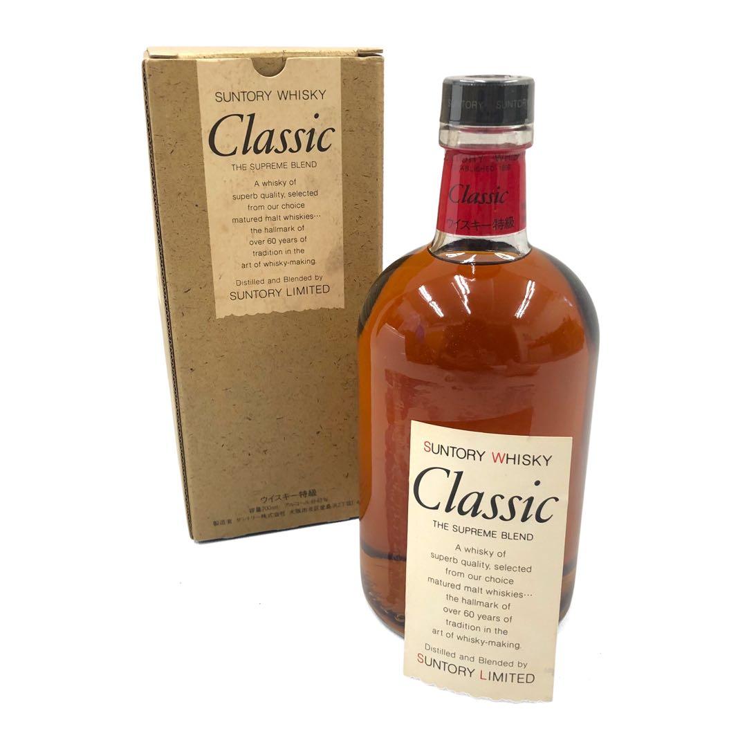 未開封 サントリー ウイスキー SUNTORY CLASSIC 700ml43%
