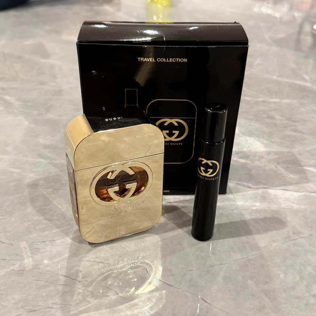 GUCCI ギルティguilty 75ml 香水 ロールオンタイプ 2点セット