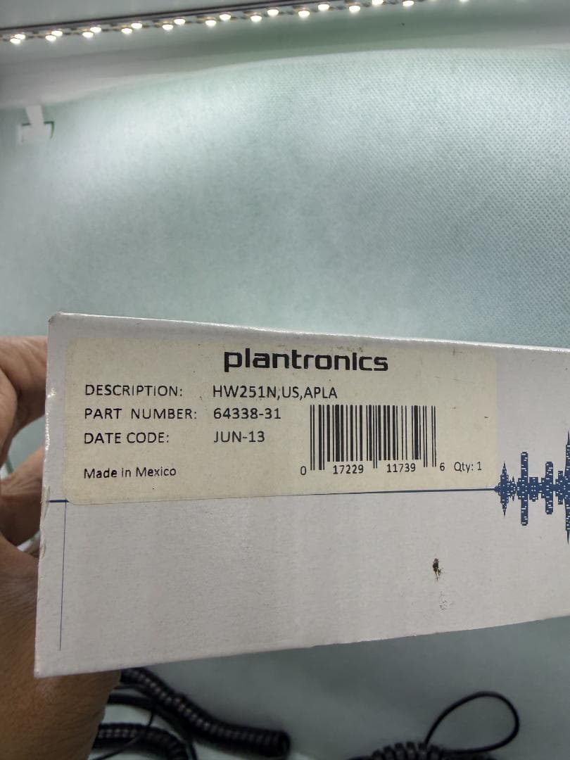Plantronics HW251N ヘッドセット16個(ジャンク品）