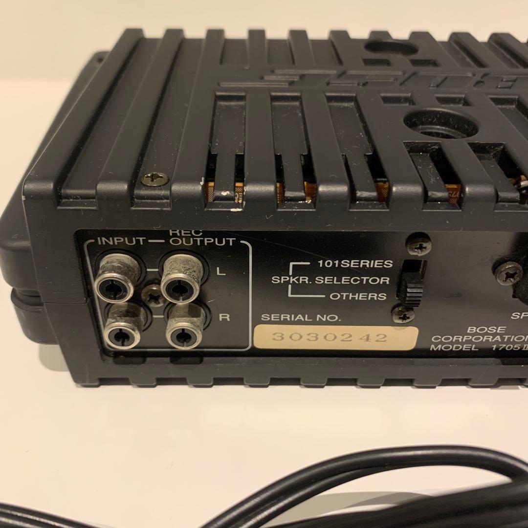 BOSE 1705Ⅱ ステレオアンプ 動作品