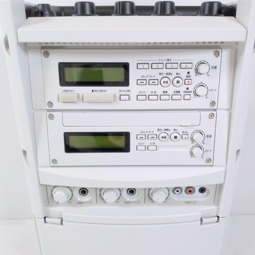 TOA ポータブルワイヤレスアンプ WA-2800SC CD/SD/USB