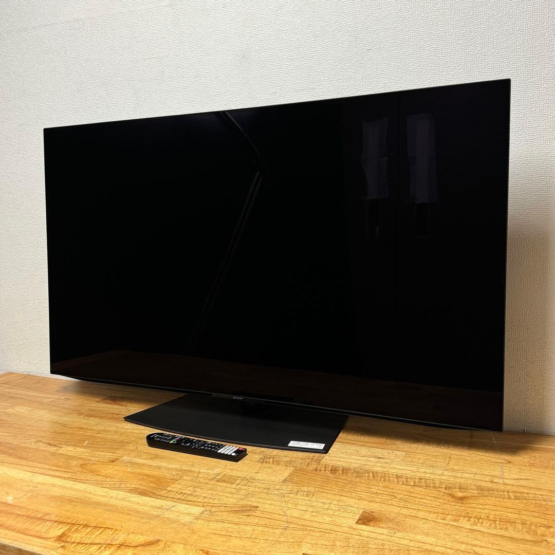 SHARP 65V型 4K 液晶テレビ AQUOS 4T-C65DN1 アプリ○
