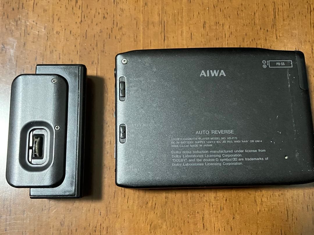 AIWA HS-P75 ステレオカセットプレーヤー　ジャンク品