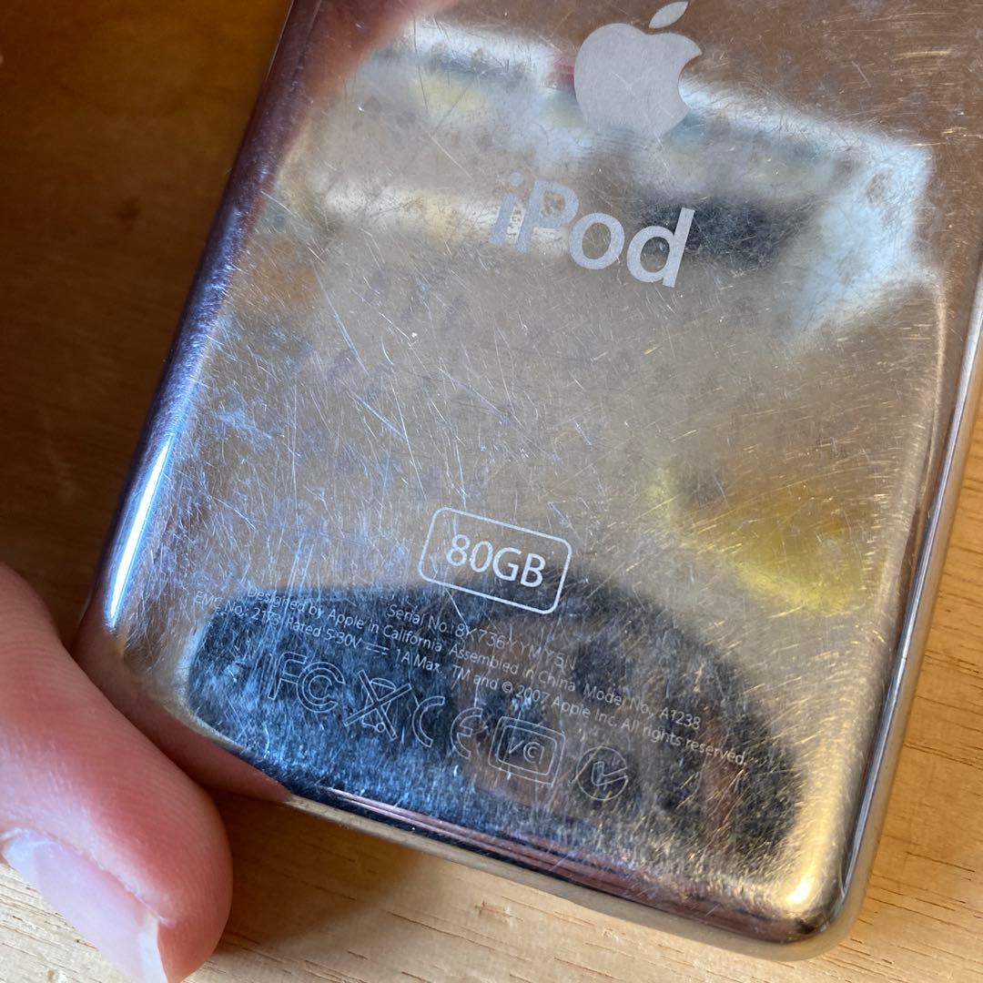 iPod クラシック80GB MB029C