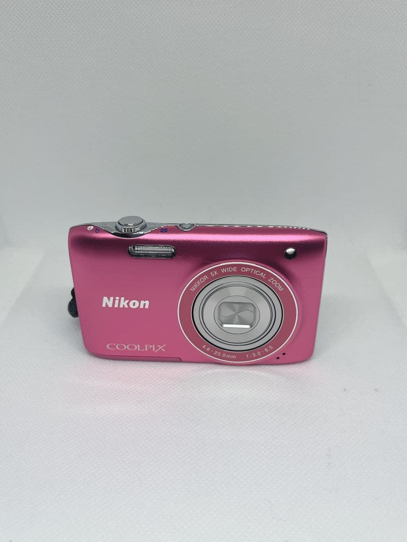 【スマホ転送OK】Nikon COOLPIX S3100 コンパクトデジカメ