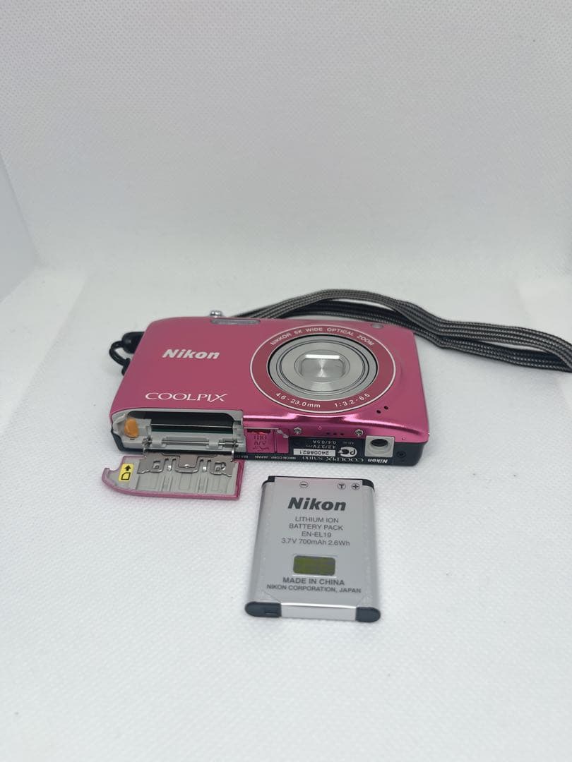 【スマホ転送OK】Nikon COOLPIX S3100 コンパクトデジカメ