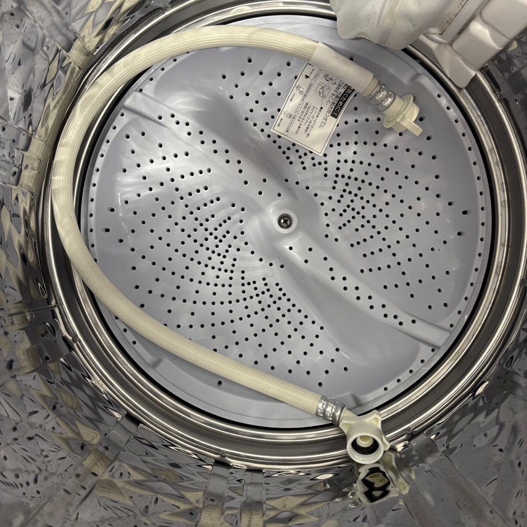 ★220　洗濯機　SHARP　9キロ　乾燥　単身　安い　設置無料　冷蔵庫セット割