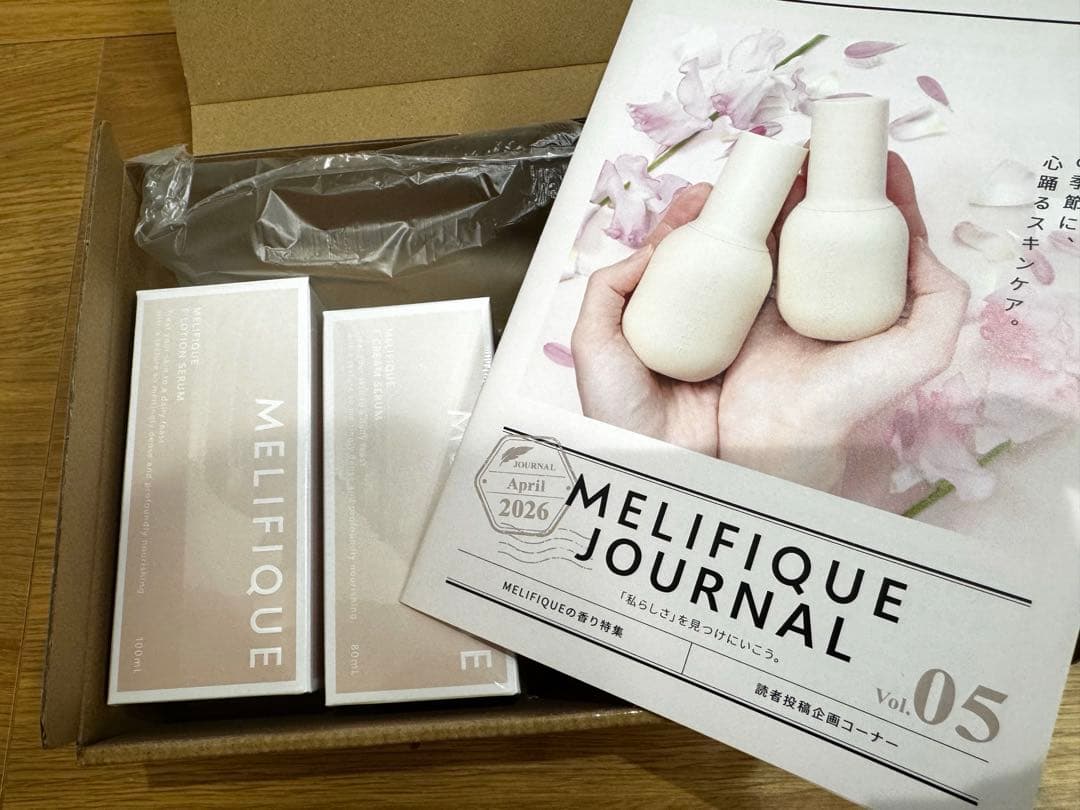 メリフィーク　クリームセラム　ローション　セット　MELIFIQUE