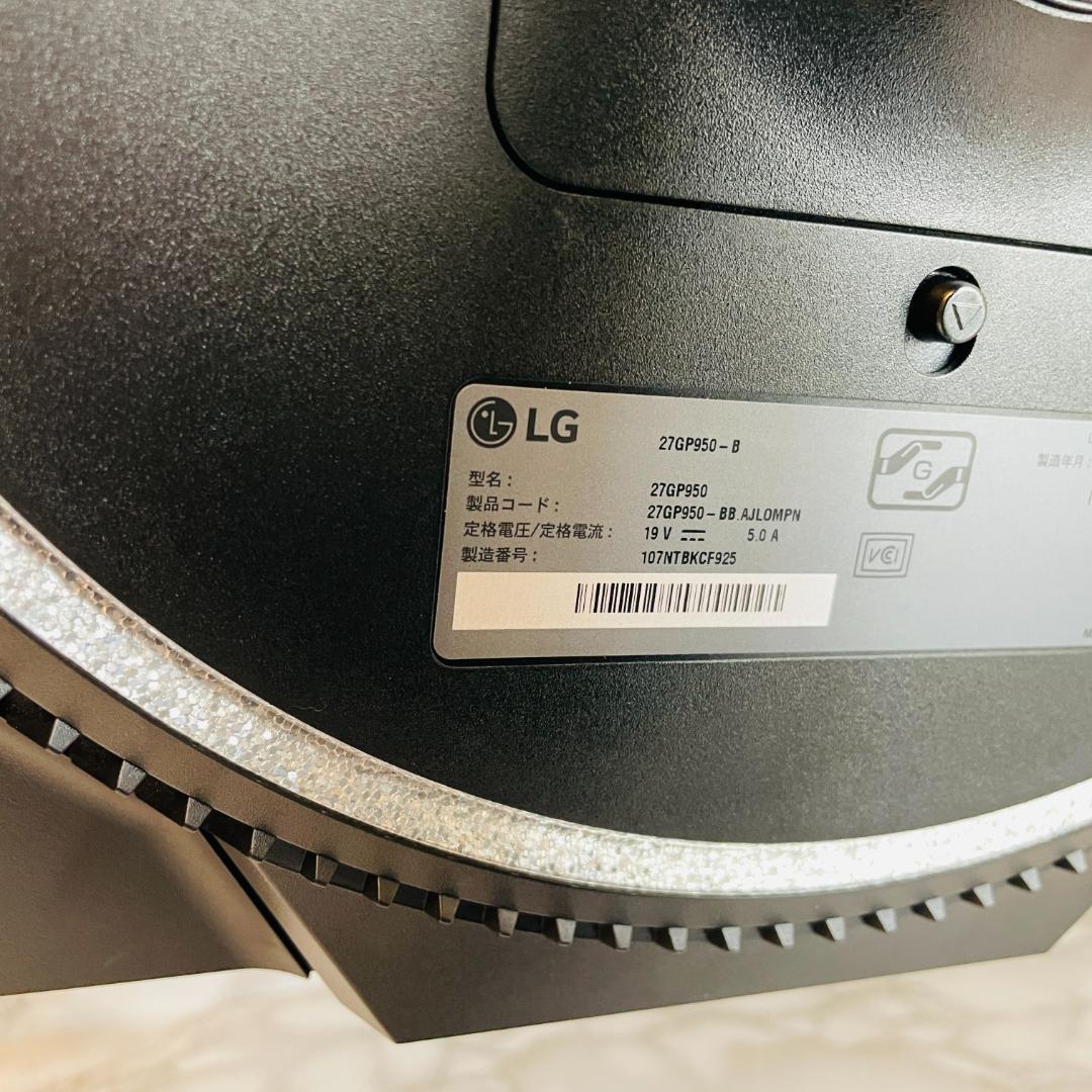 LG UltraGear 27GP950-B ゲーミングモニター 27インチ