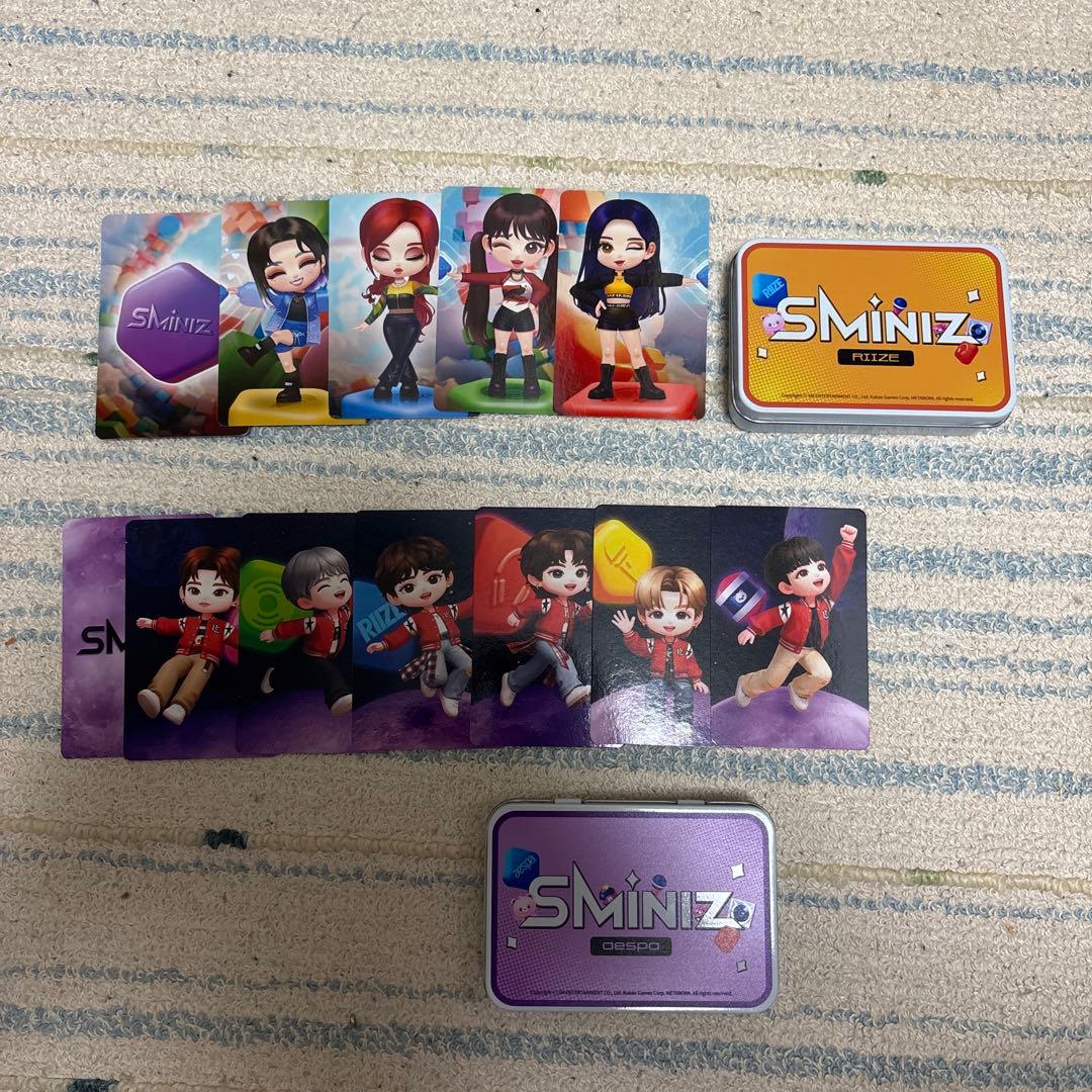 SMinizスミニズ トレカ セット 3種類