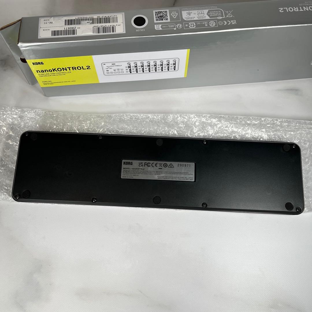 新品未使用　KORG nanoKONTROL2 ブラック MIDIコントローラー