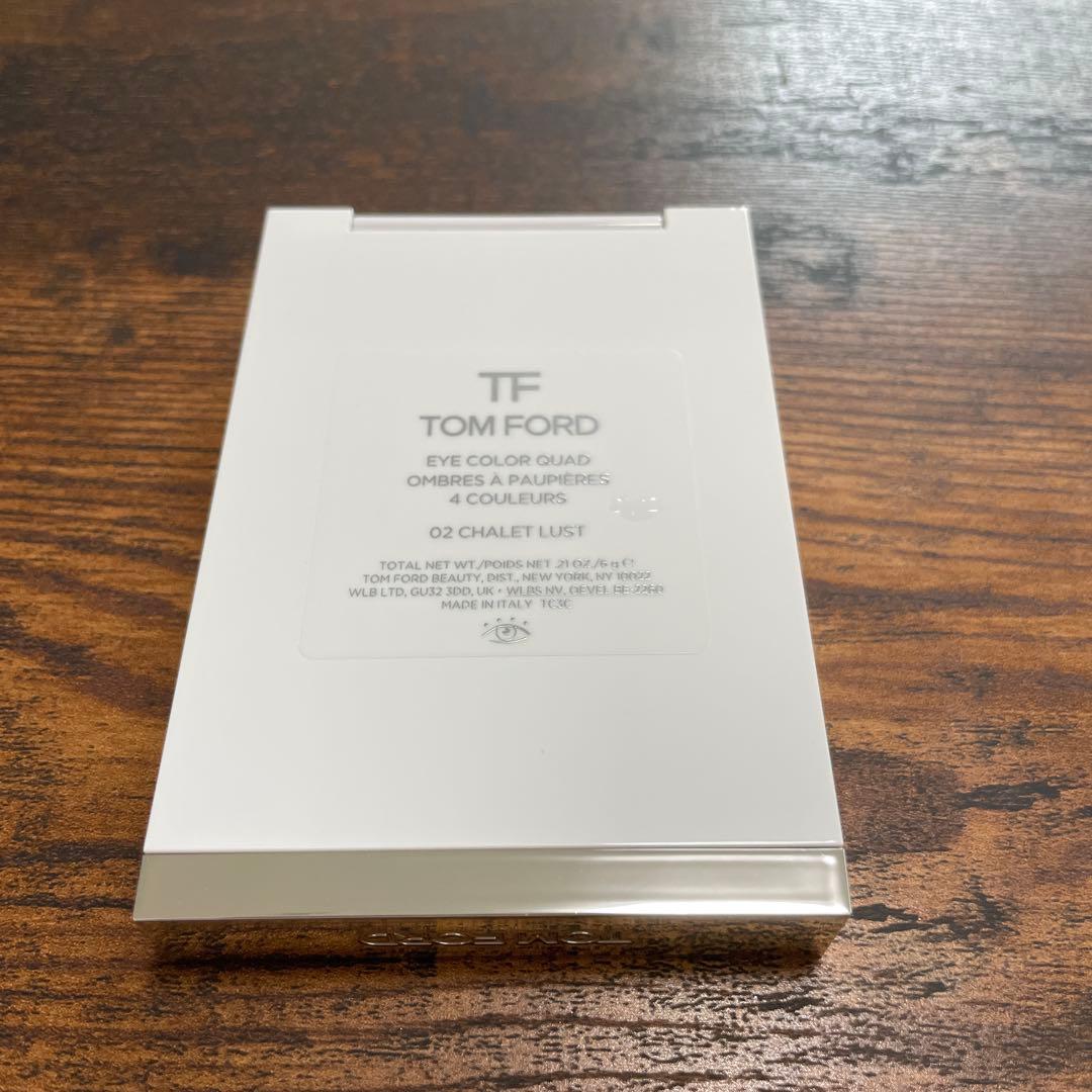 新品未使用【TOM FORD】ソレイユ アイカラー クアッド 02シャレーラスト