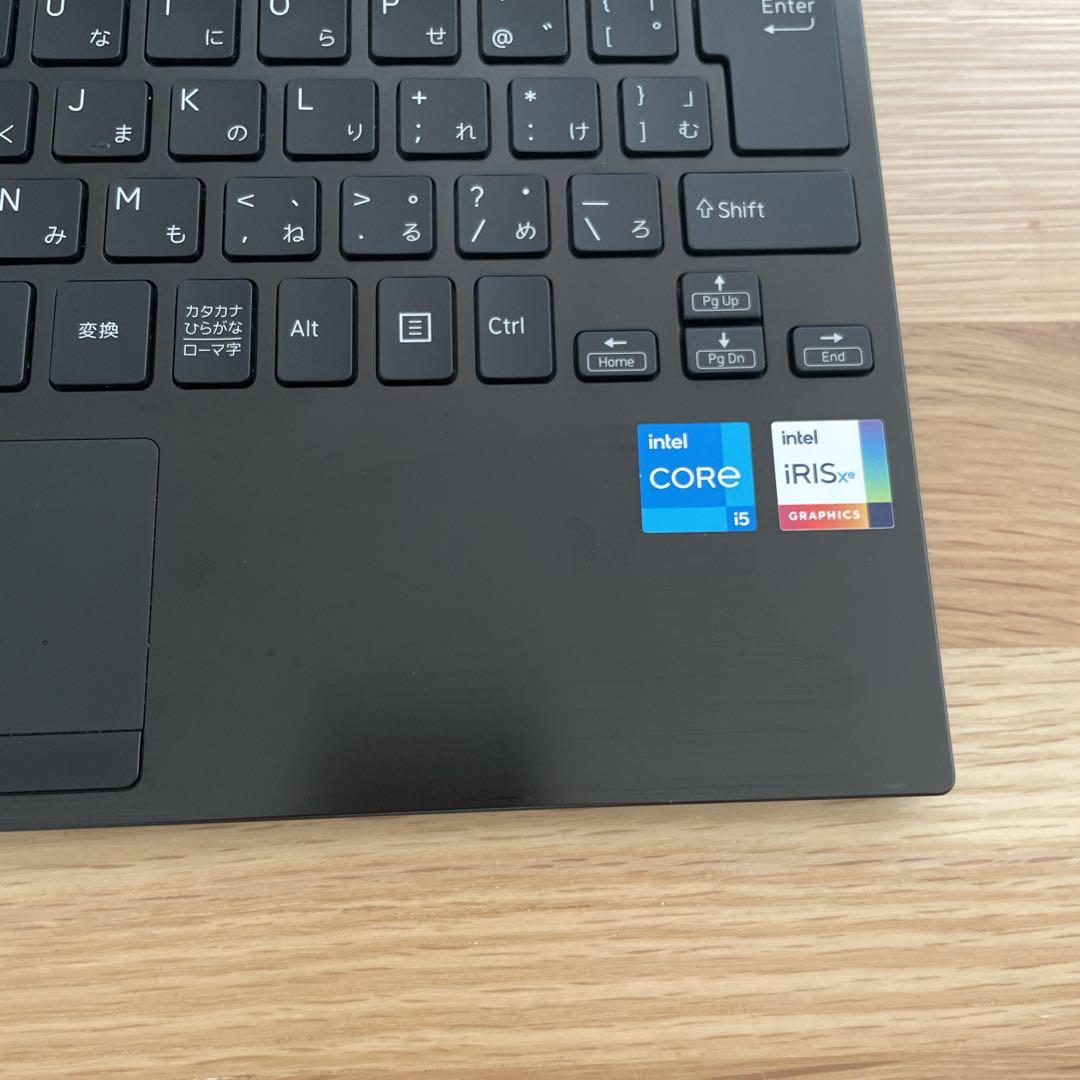 【美品】VAIO pro PJ 第11世代 i5 メモリ16 256GB 使用少