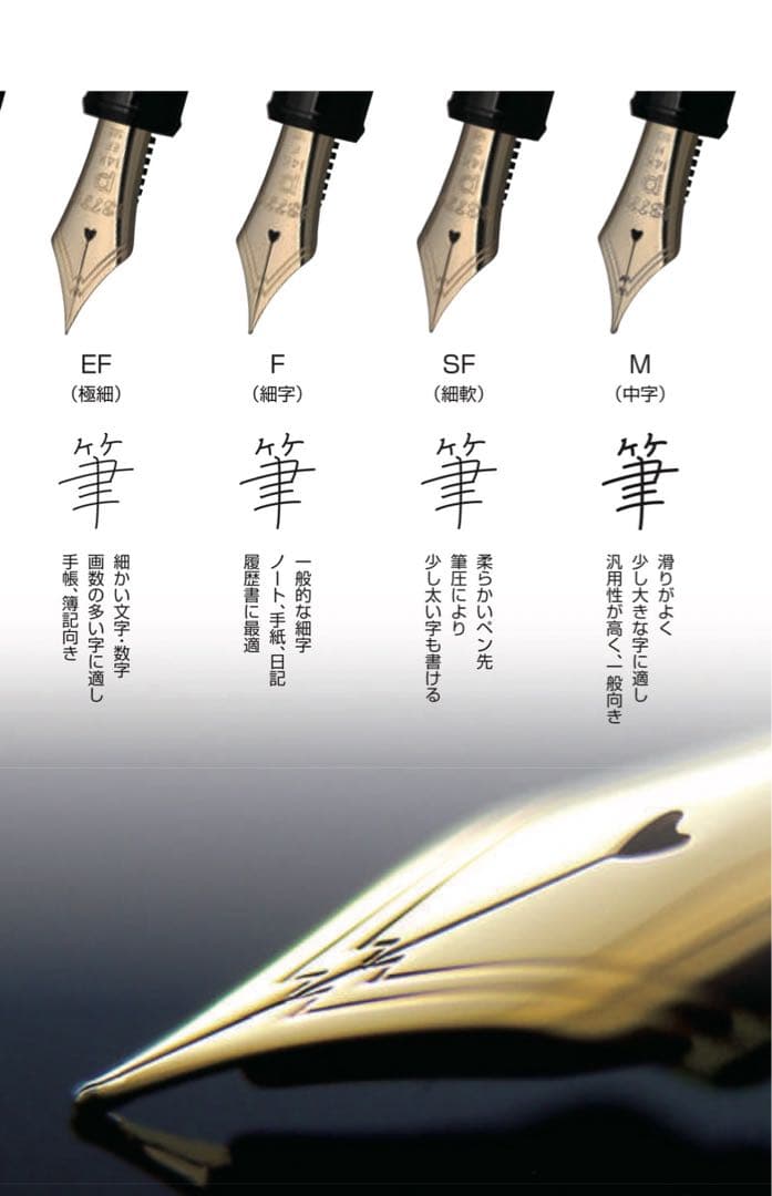 PLATINUM万年筆ダークグリーン/ゴールド細字】未使用C119