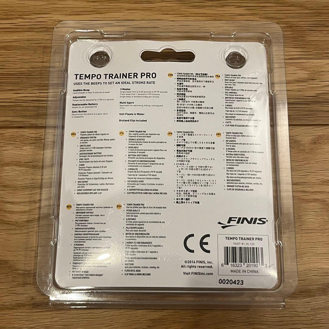 新品! FINIS TEMPO TRAINER PRO 水中メトロノーム