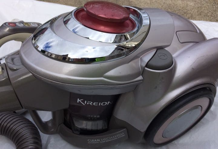 シャープ 2009年 強力 サイクロン式掃除機 EC-AX100-P 灰桃白色
