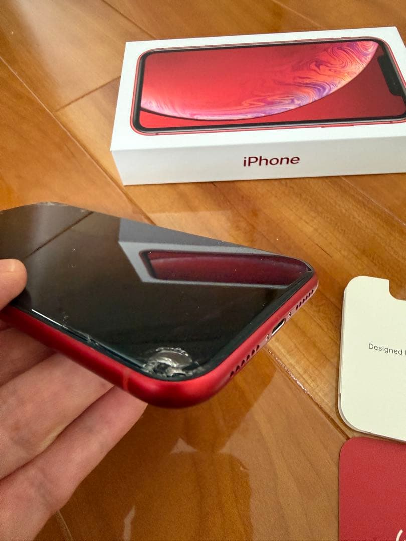 ジャンク　iPhone XR (PRODUCT)RED