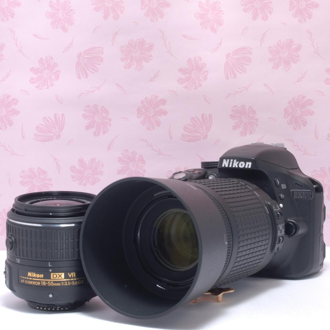 ⭐️望遠レンズセット⭐️Nikon D3300 ニコン デジタル一眼レフ