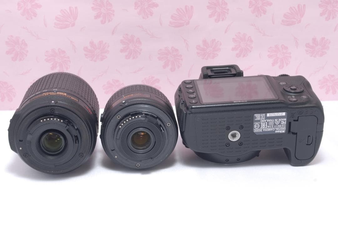 ⭐️望遠レンズセット⭐️Nikon D3300 ニコン デジタル一眼レフ