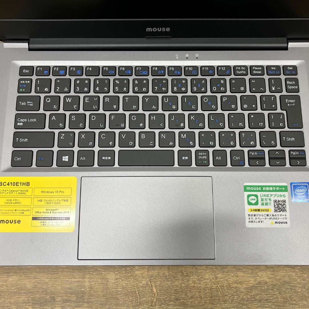 美品 mouse ノートパソコン LBC410E1HB 動作確認済