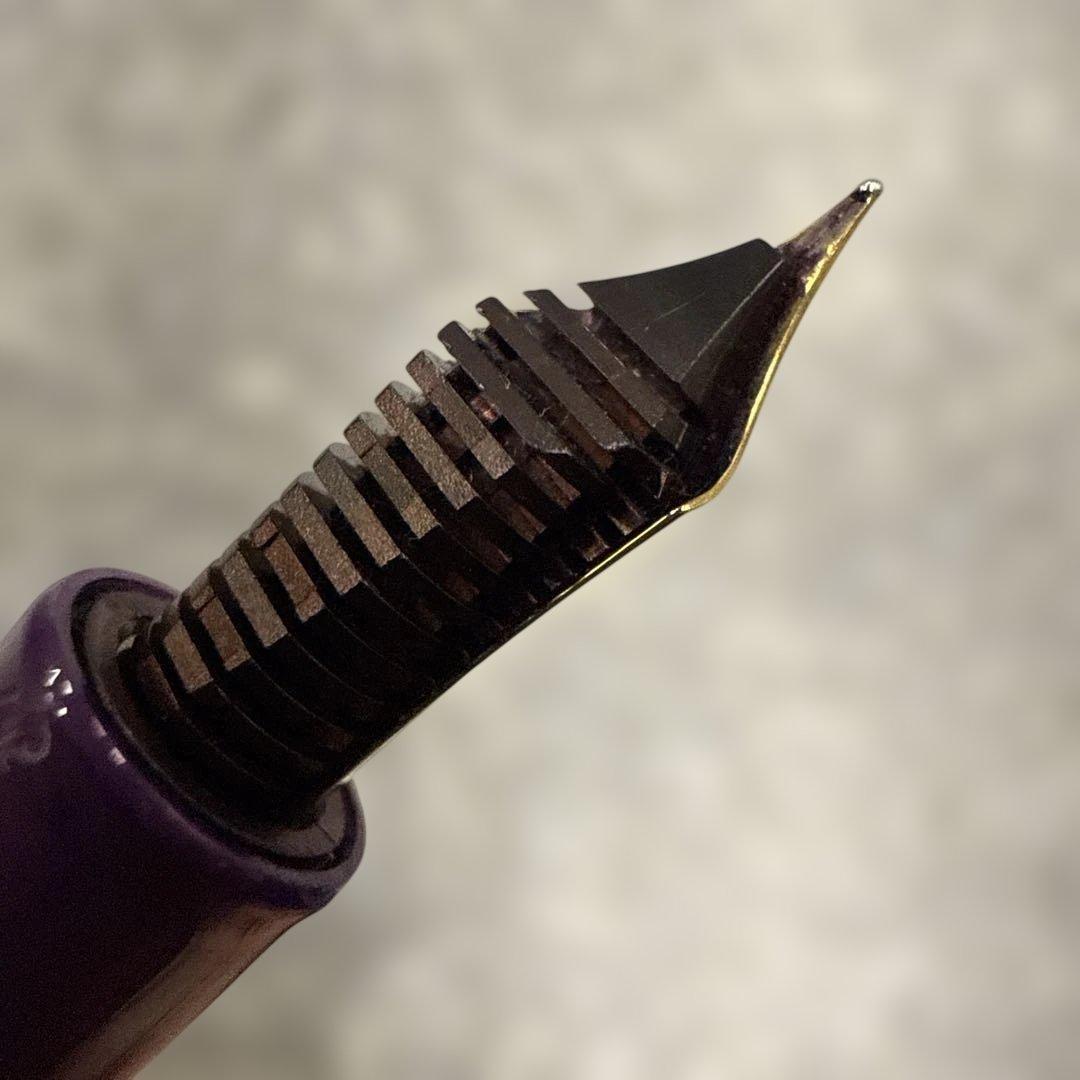 美品SAILOR 万年筆皇后陛下喜寿記念950本限定 14K 585 H-MF