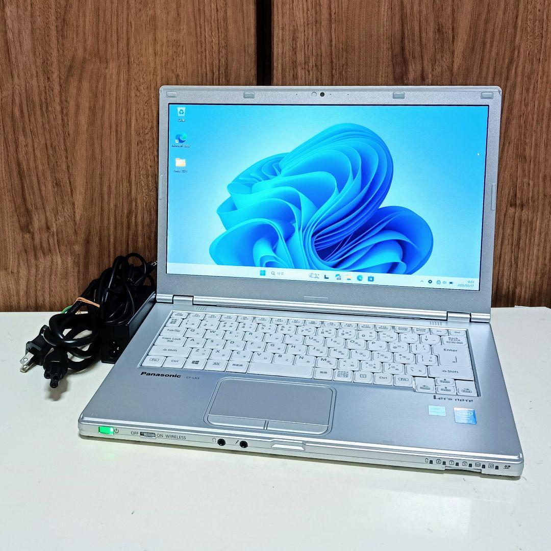 Windowsノート本体 Panasonic Let'snote Corei7 16GB SSD512GB