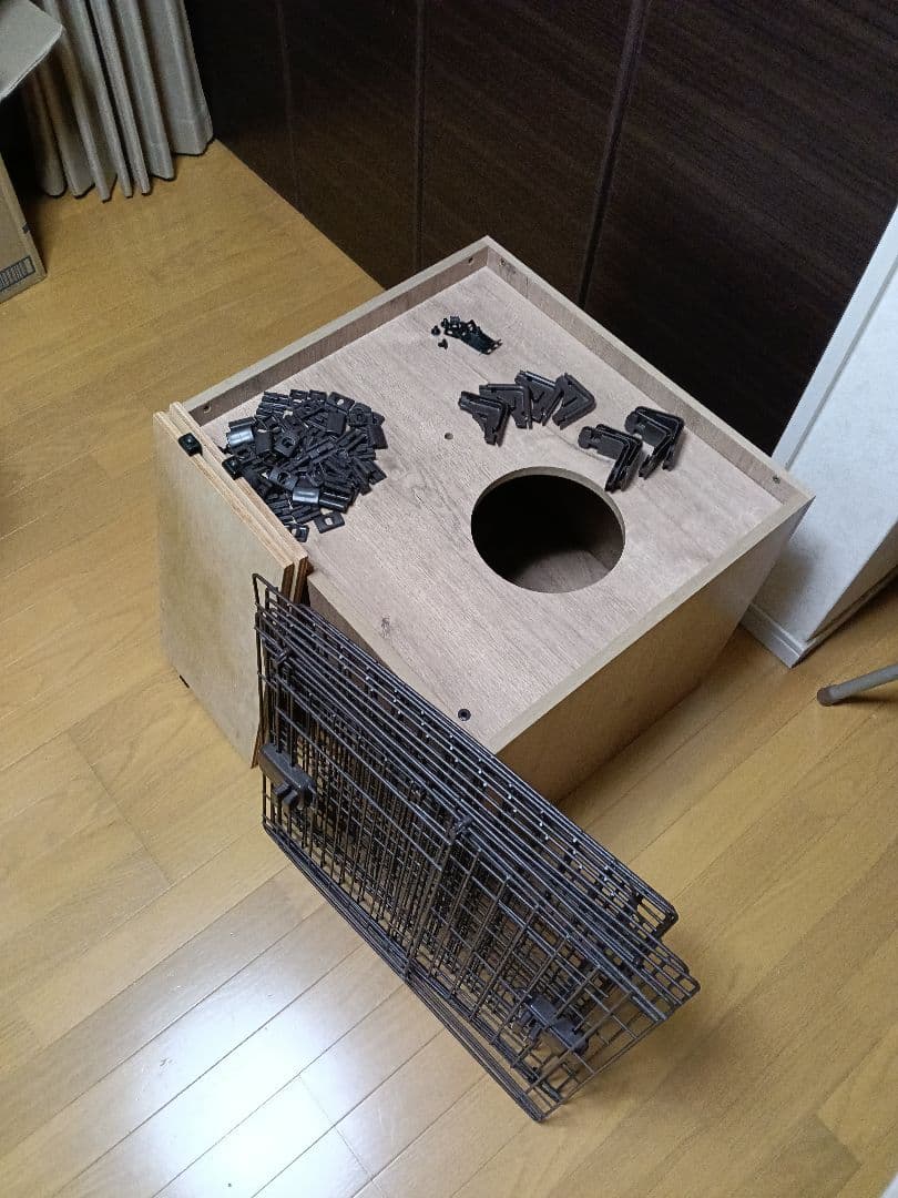猫　ケージ　キャットゲージ3段　おしゃれ　スリム　PKC−600アイリスオーヤマ