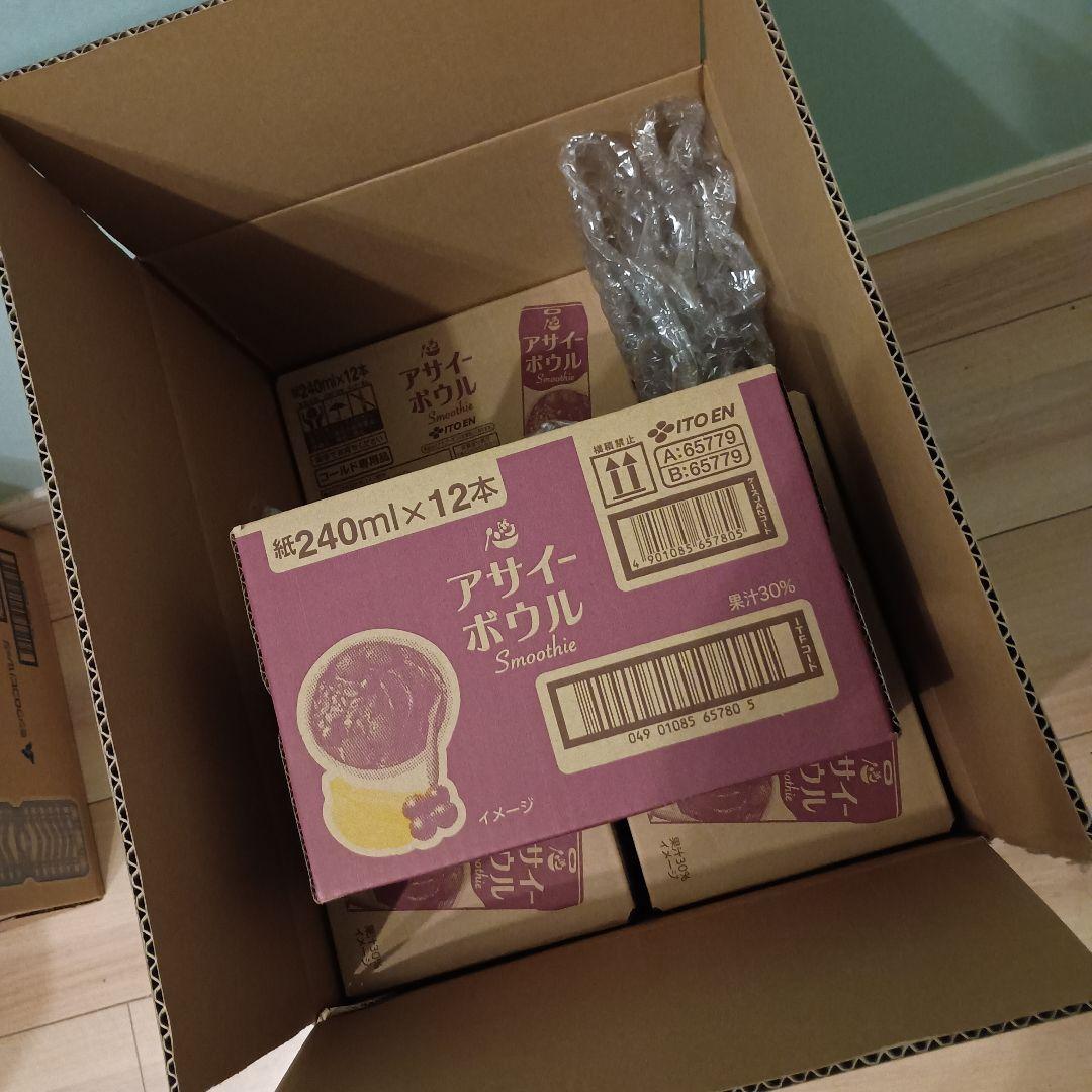 【エコメルカリ便限定】伊藤園　アサイーボウルSmoothie 240ml 72本