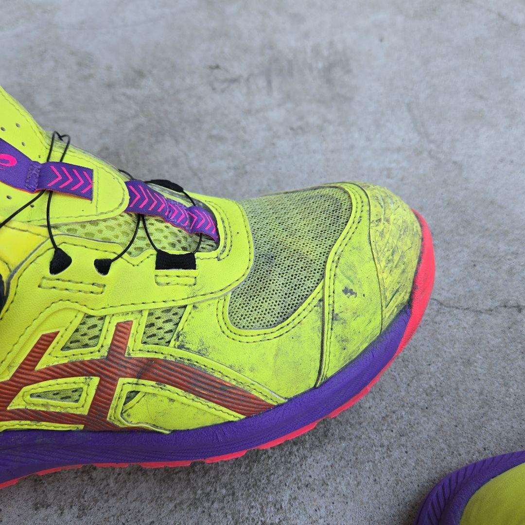 アシックス 安全靴 cp219 BOA 限定色 シトロン26cm