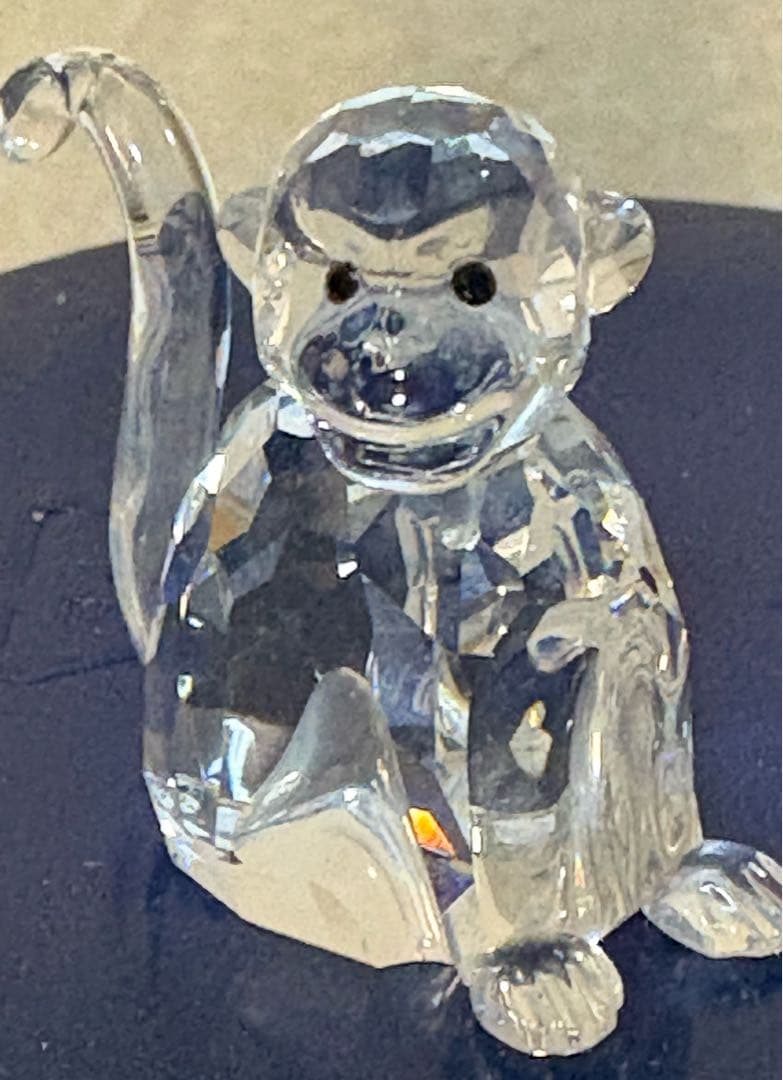 スワロフスキー　SWAROVSKI クリスタル モンキー　廃盤品289901