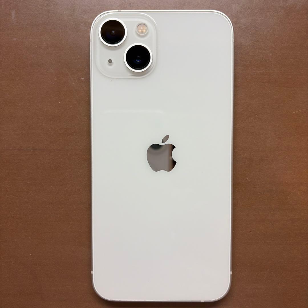 【美品】iPhone13 128GB スターライトSIMフリー 箱・ケーブル付