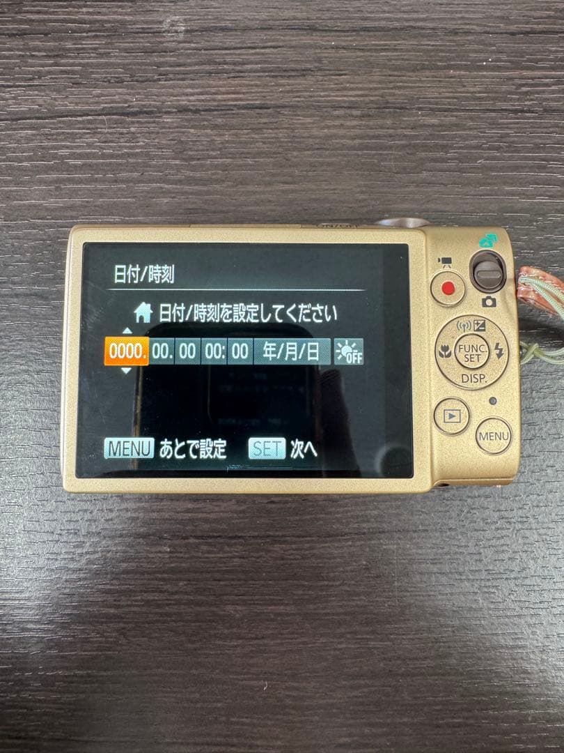 Canon IXY 620F コンデジ ゴールド 充電器 SDカード8GB