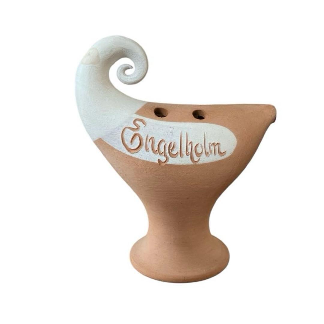 【vintage】Engelholm 陶製の鳥笛