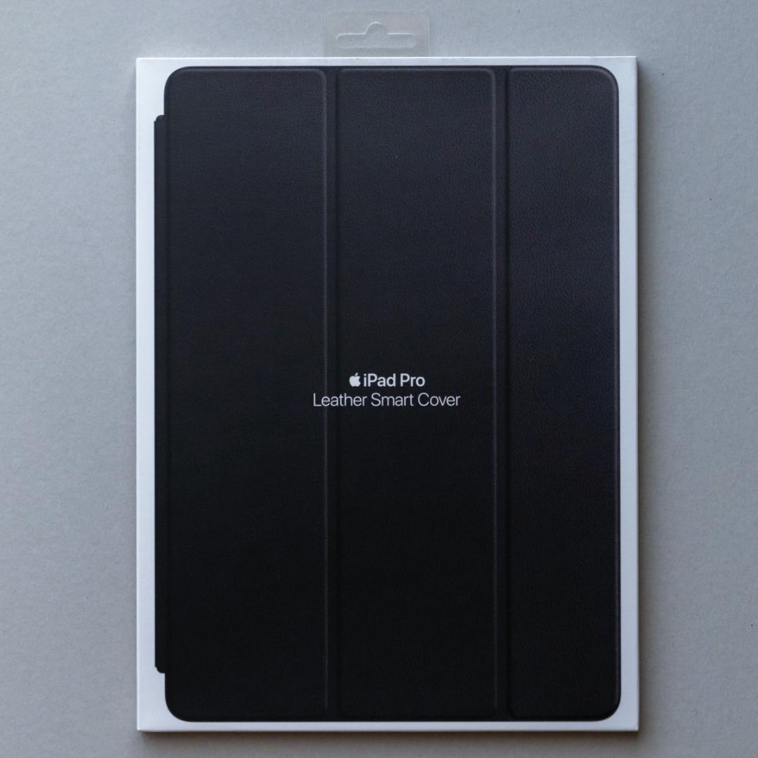 新品 Apple純正 iPad Leather Smart Cover ブラック