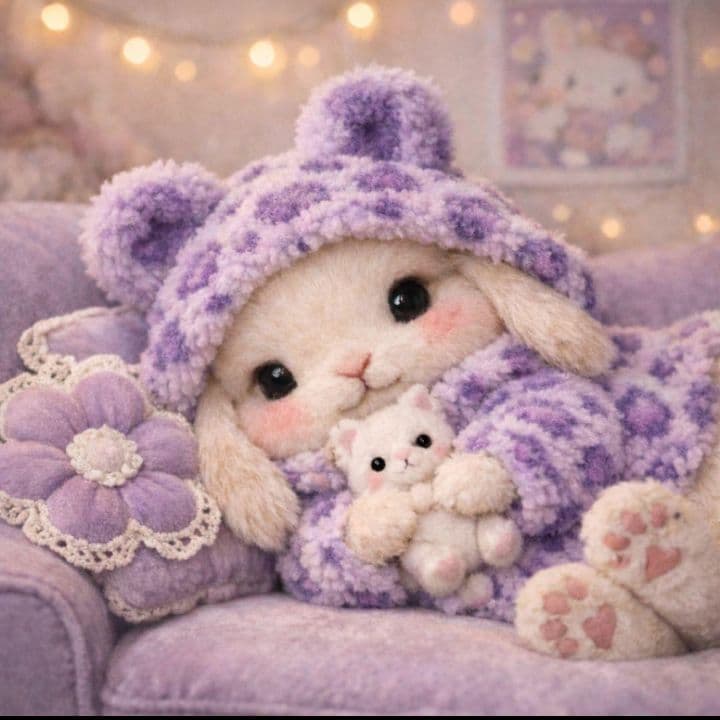 うさぎちゃんパネル生地ハンドメイド予約専用