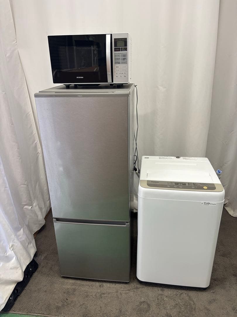 ★227　冷蔵庫　洗濯機　電子レンジ　パナソニック　家電セット　安い　設置無料