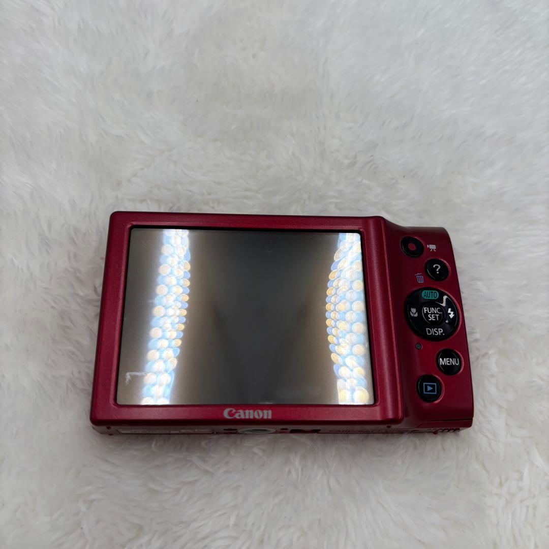 美品　CANON PowerShot A3400 IS レッド 動作確認済み