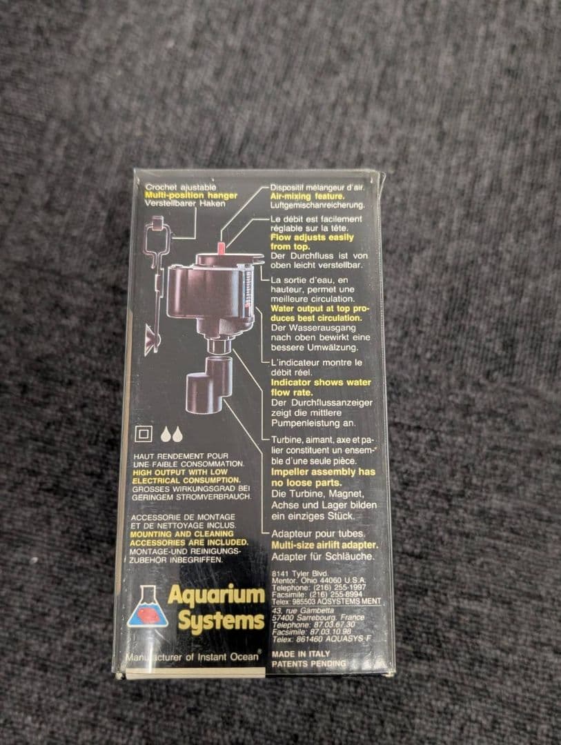 Aquarium Systems マジジェット 水槽用ポンプ
