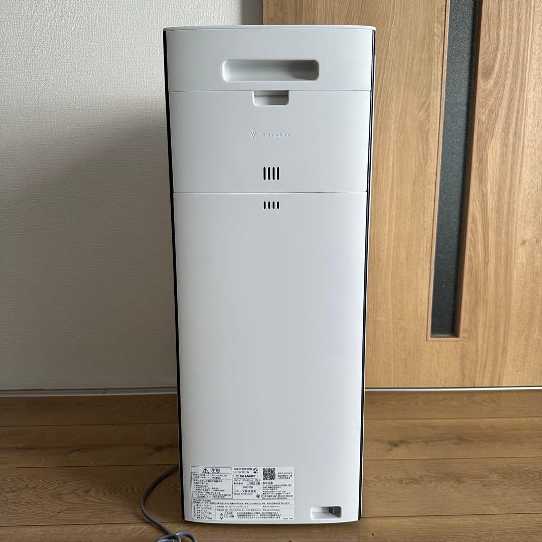 極美品 SHARP 加湿空気清浄機 プラズマクラスターNEXT KI-SX70