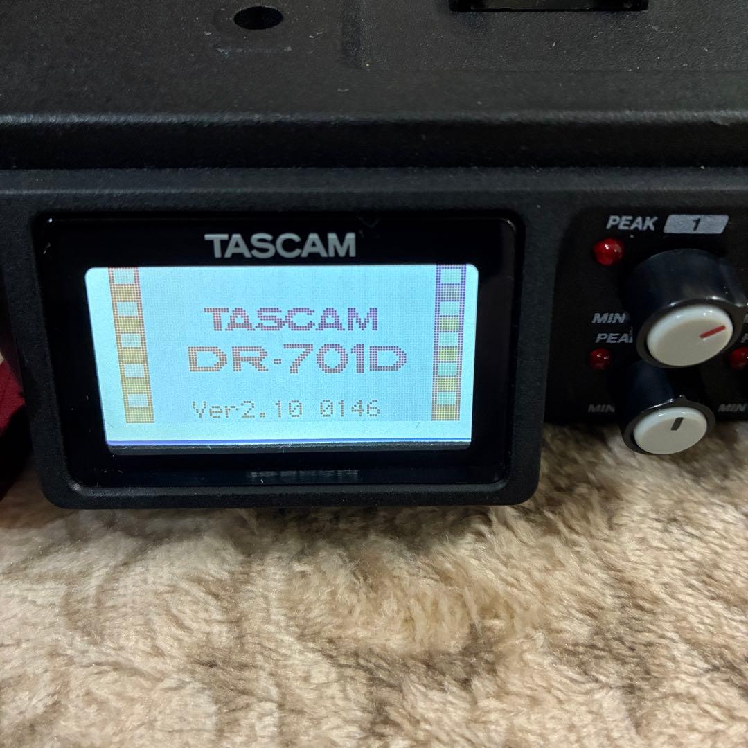 希少！美品　SDカード付き　TASCAM DR-701D フルセット！