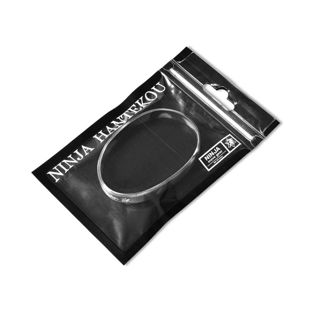 [2本組]パワーアップ 波動 健康アンクレット（BK/G 250mm)