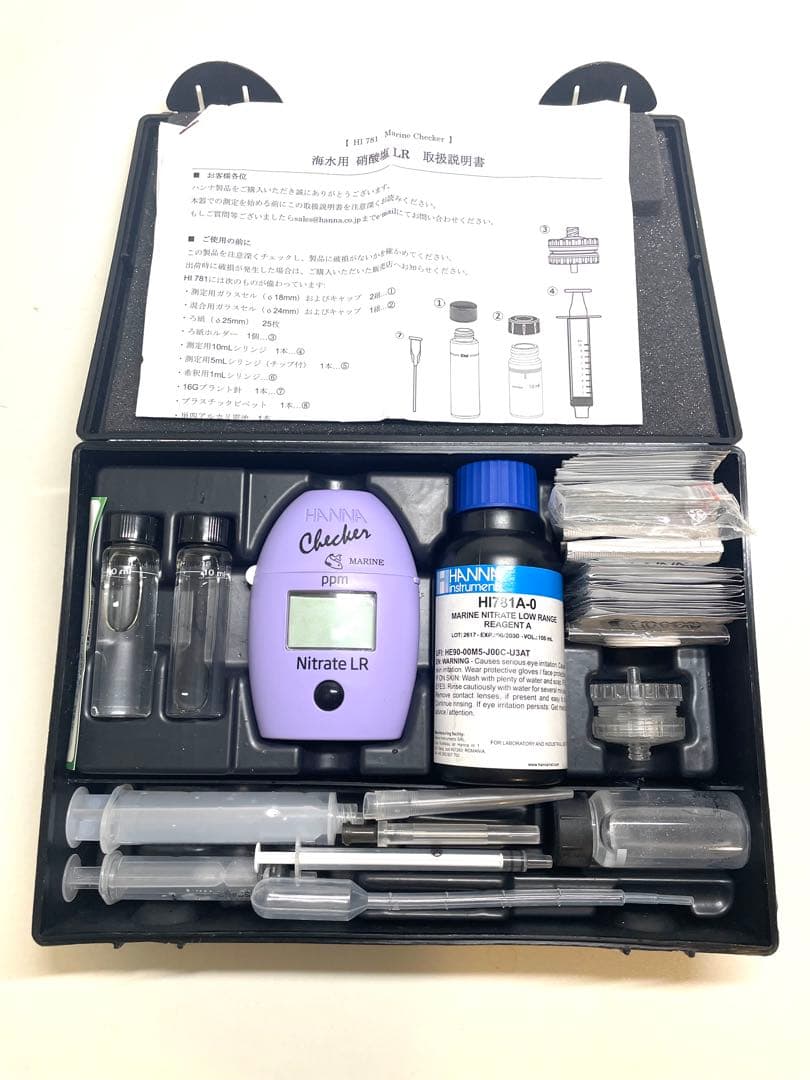 Hanna HI 781 Checker 硝酸塩測定器 ハンナ