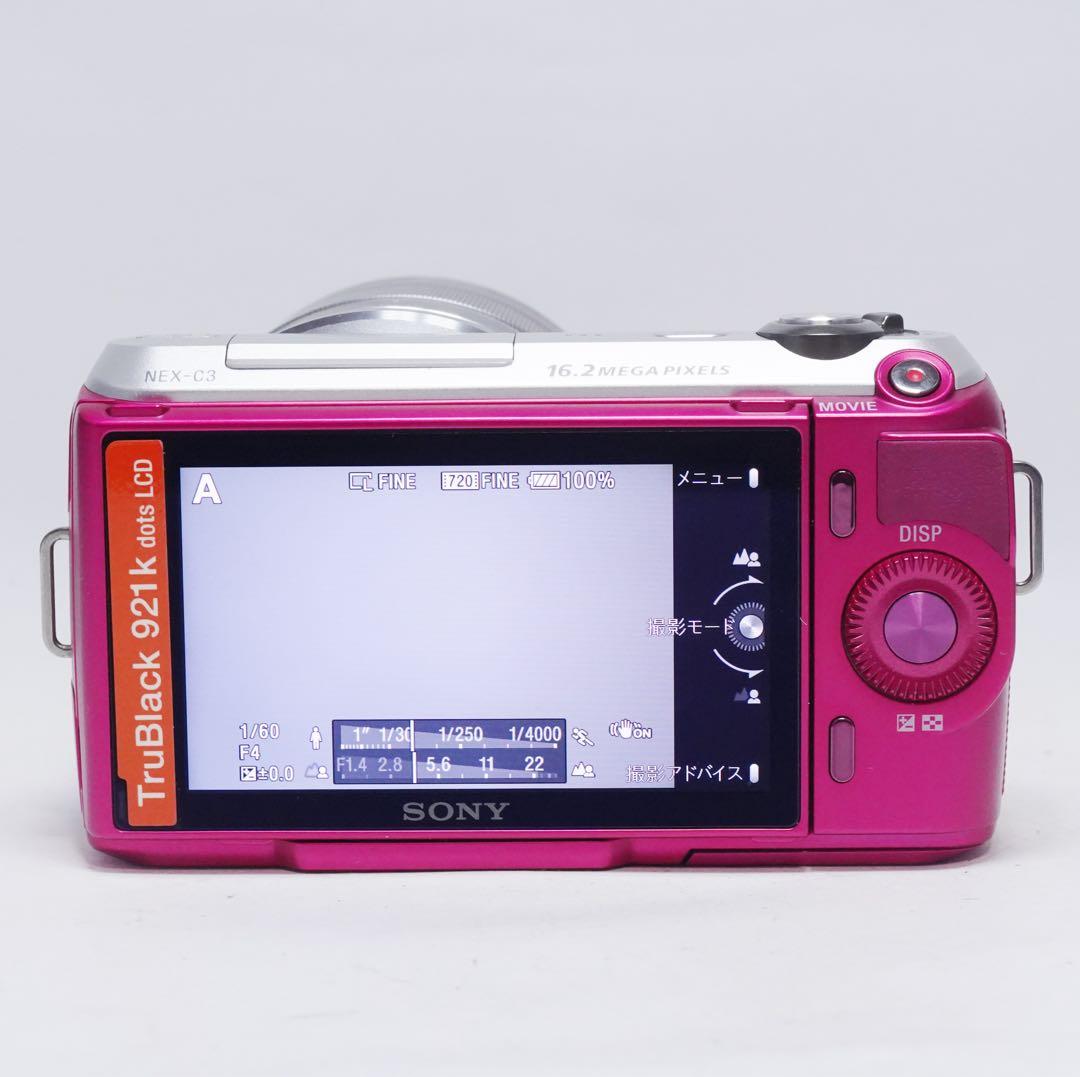 動作確認済 極美品 SONY NEX-C3 SEL1855 レンズセット