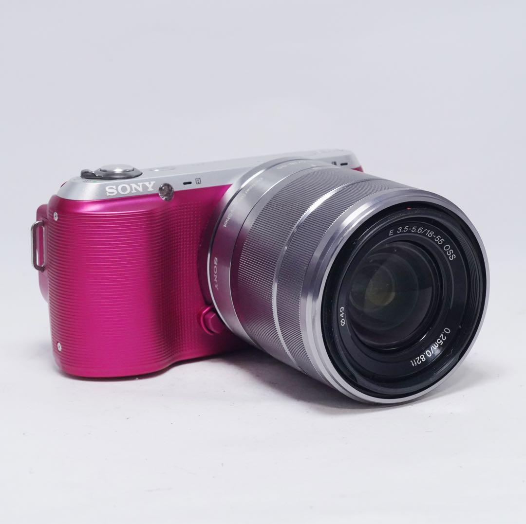 動作確認済 極美品 SONY NEX-C3 SEL1855 レンズセット