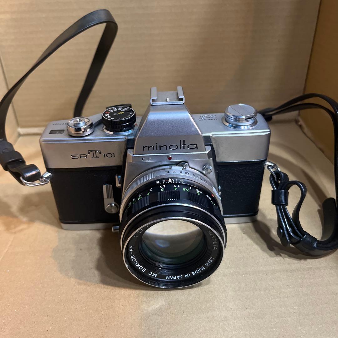 Minolta SR-T 101 フィルム一眼レフカメラセット
