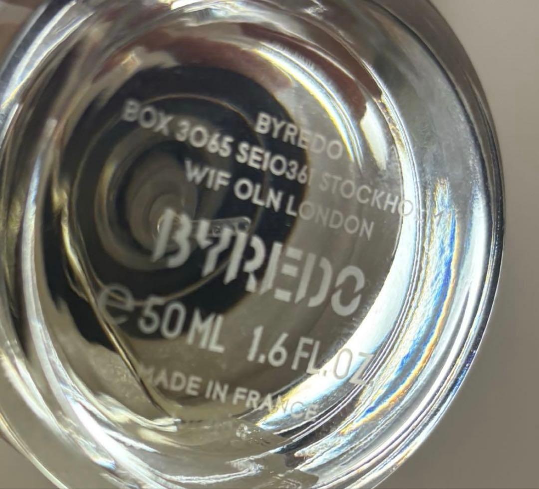 BYREDO インフロレッセンス 50 ml オードパルファン　値下げ不可